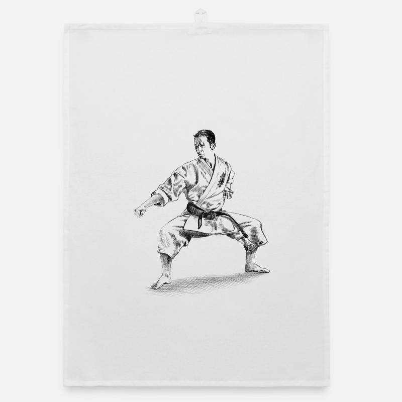 Karate Organic Geschirrtuch