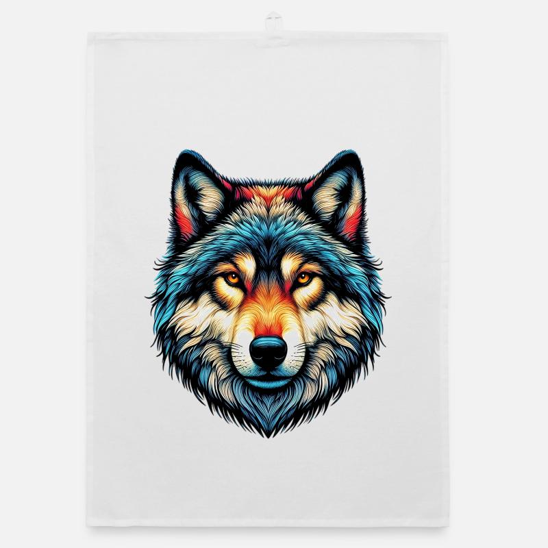 Wolf Organic Geschirrtuch