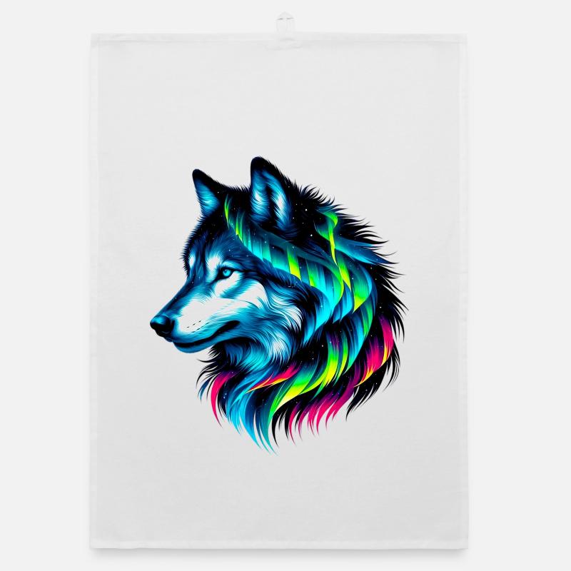 Wolf Organic Geschirrtuch