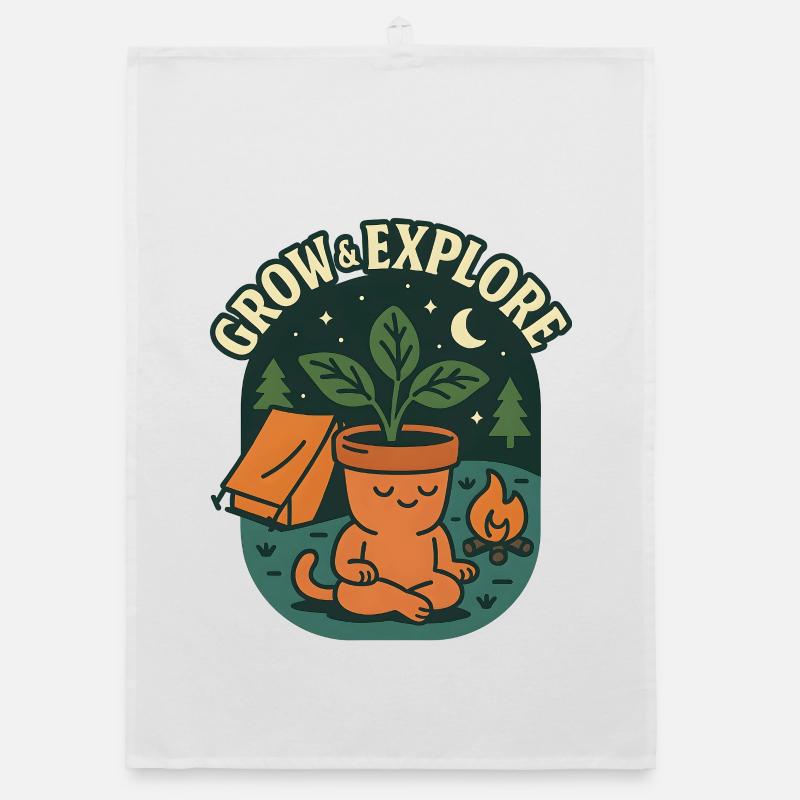 Grow & Explore Organic dish towel