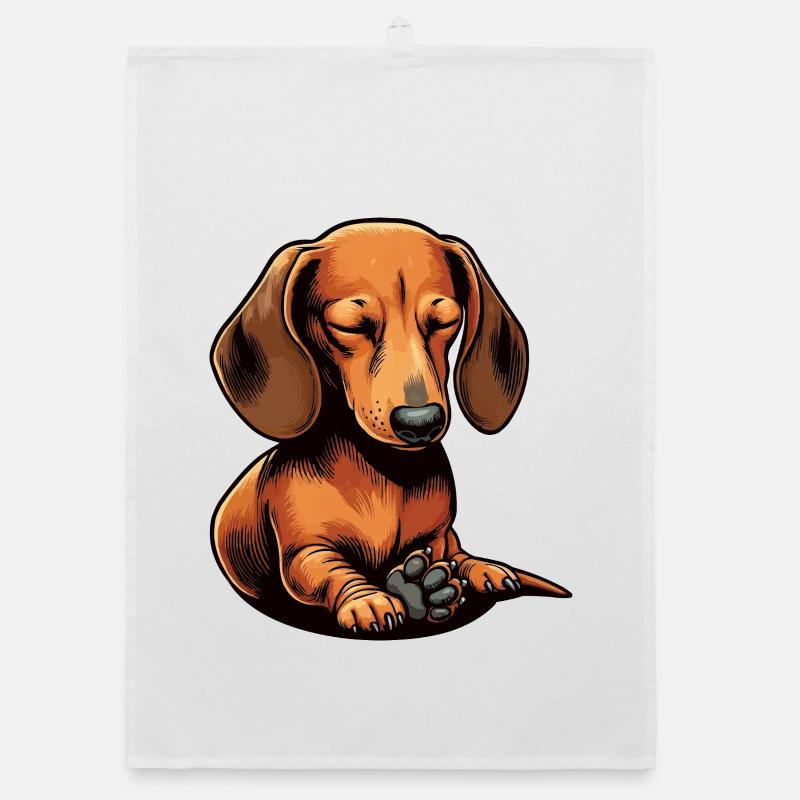 Teckel, Propriétaire de teckel, Amoureux du teckel, Teckel Torchon bio