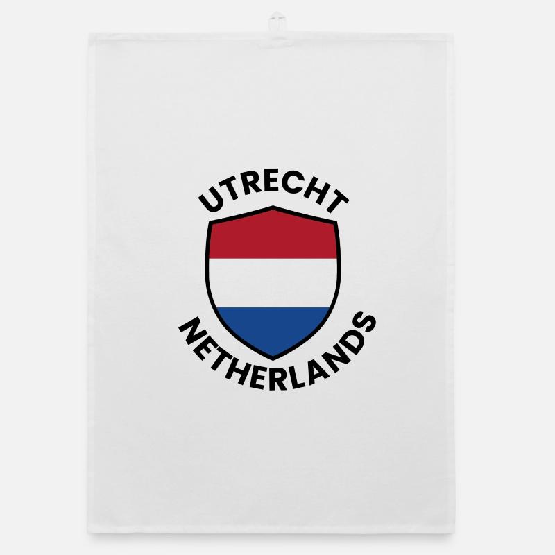 Utrecht Shield Netherlands flag Organic dish towel