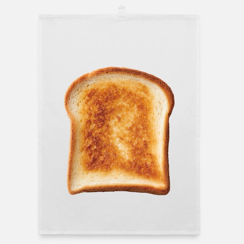 Toast bread Organic dish towel