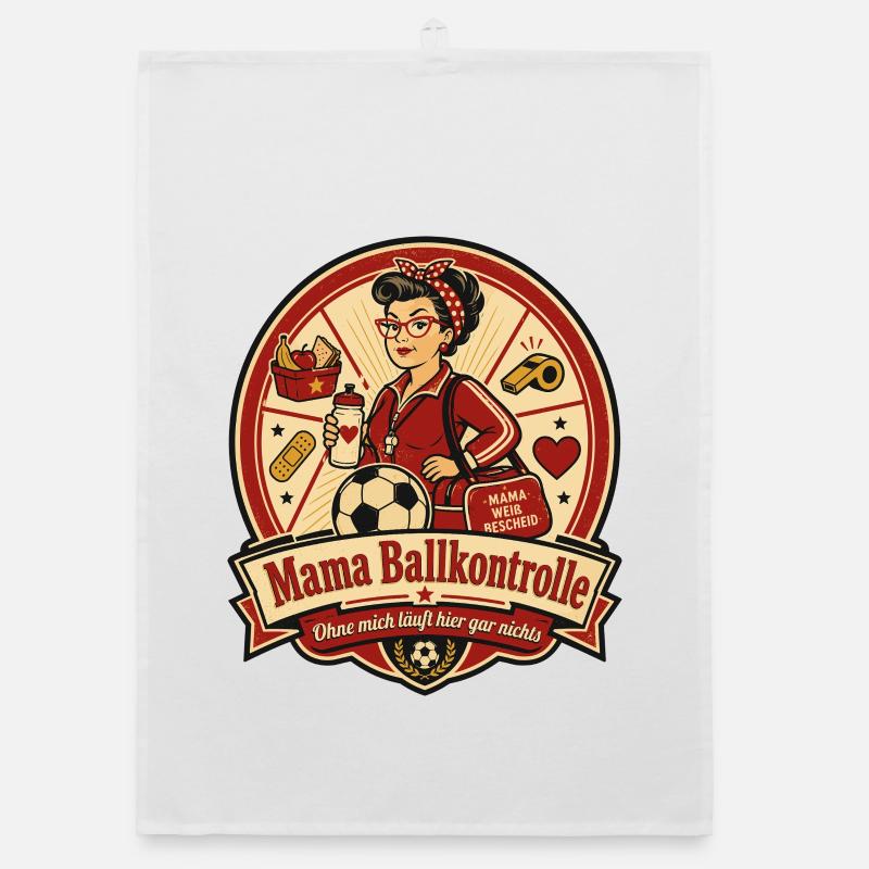 Mama Ballkontrolle Organic Geschirrtuch