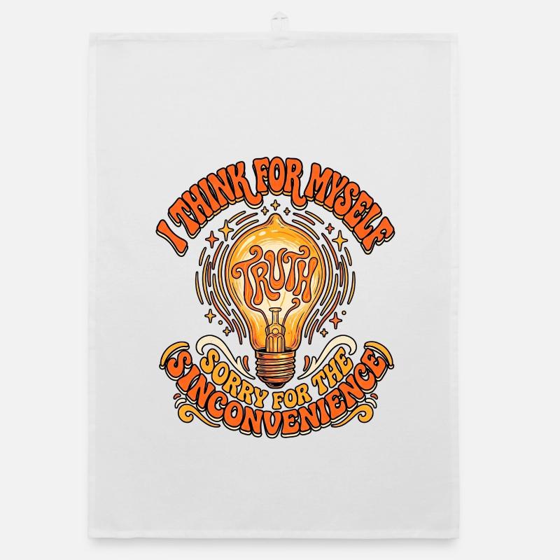 Think For Myself Organic dish towel