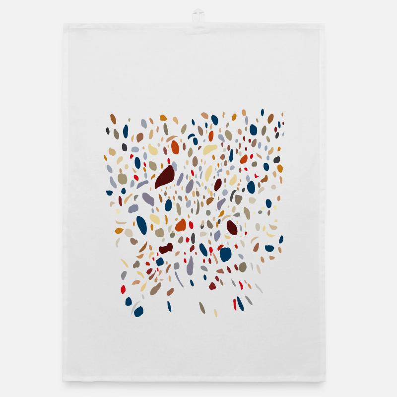 Dot Pattern - Mosaic Organic Organic dish towel