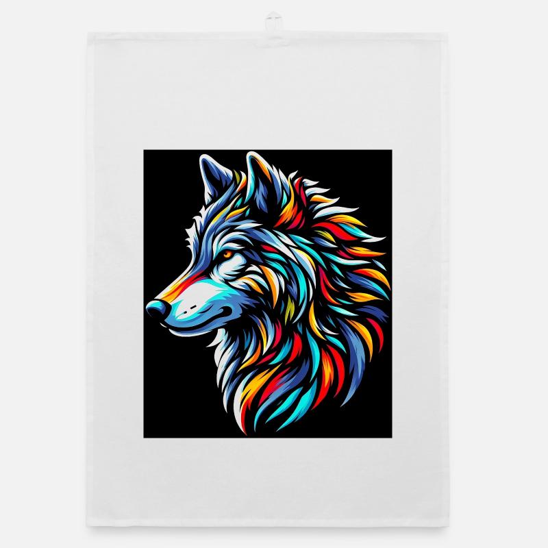 Wolf Organic Geschirrtuch