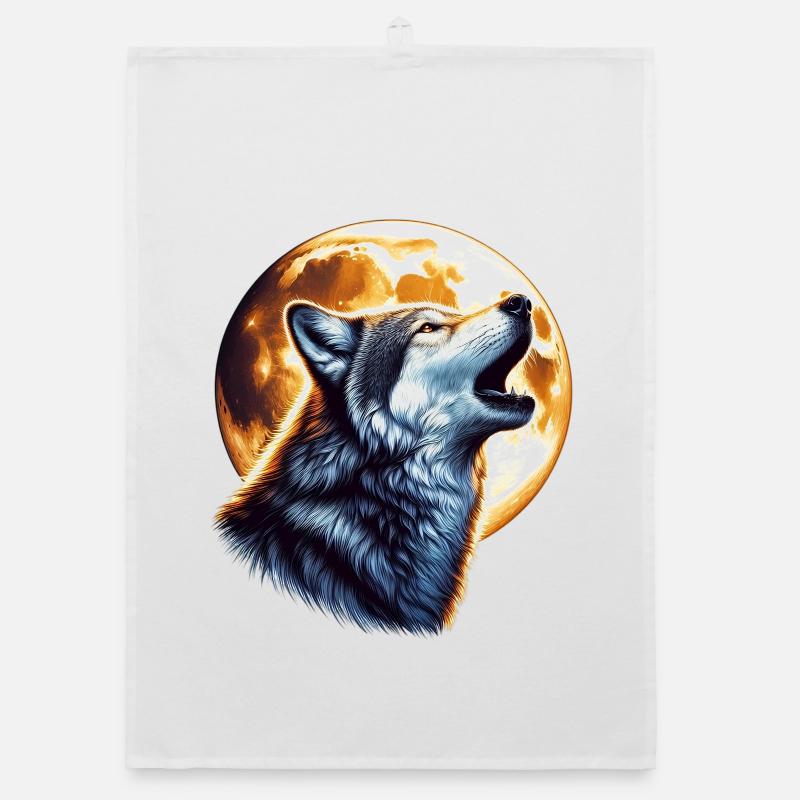 Wolf Organic Geschirrtuch