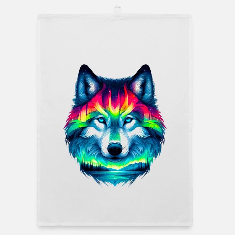 Wolf Organic Geschirrtuch