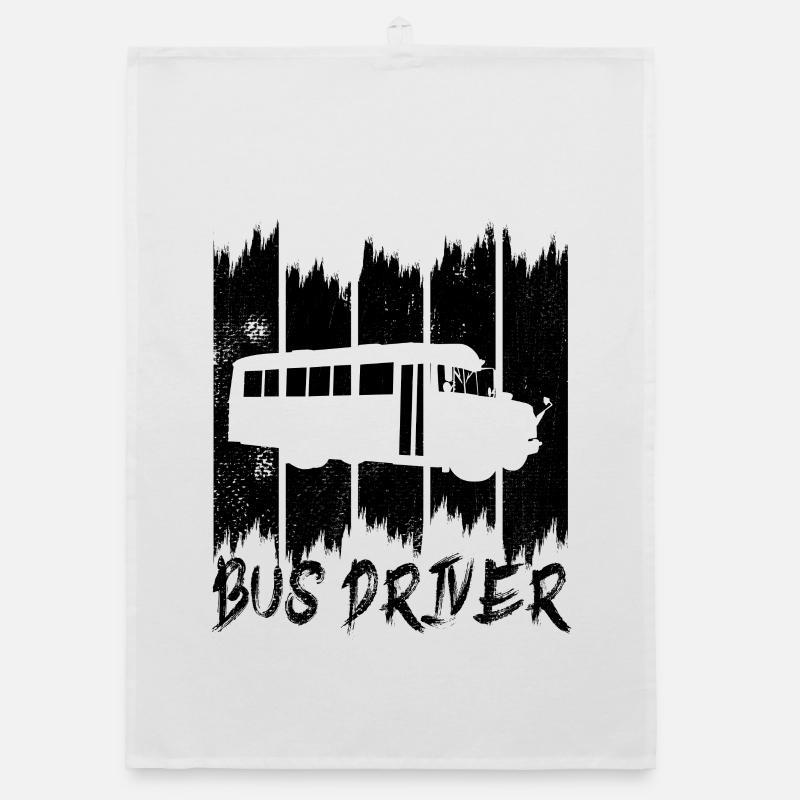 Bus driver Organic dish towel