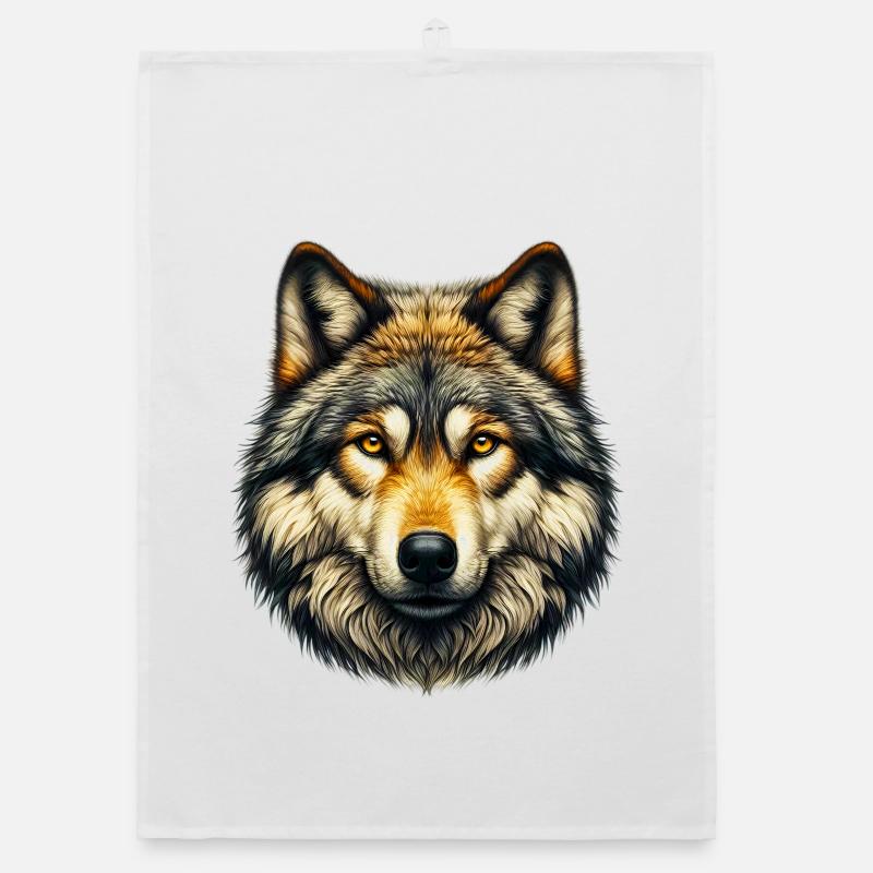 Wolf Organic Geschirrtuch