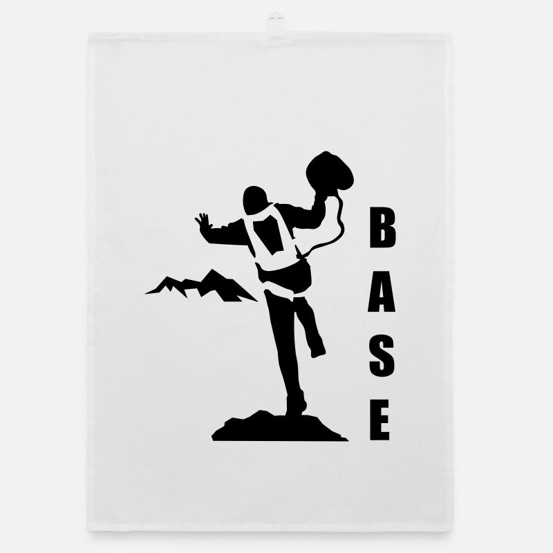 Base jumping Organic dish towel