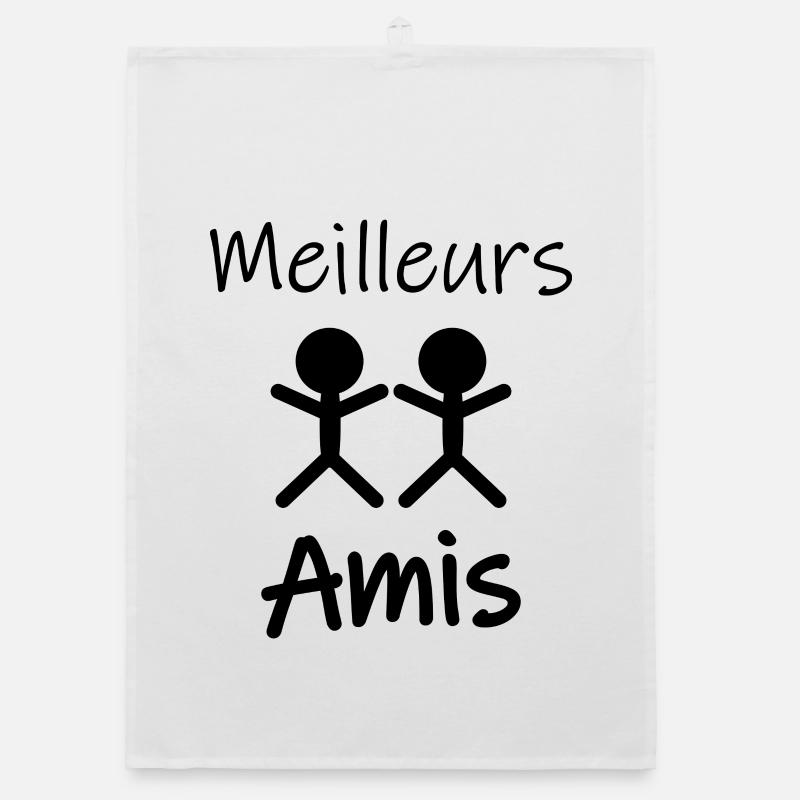 Meilleurs amis Torchon bio
