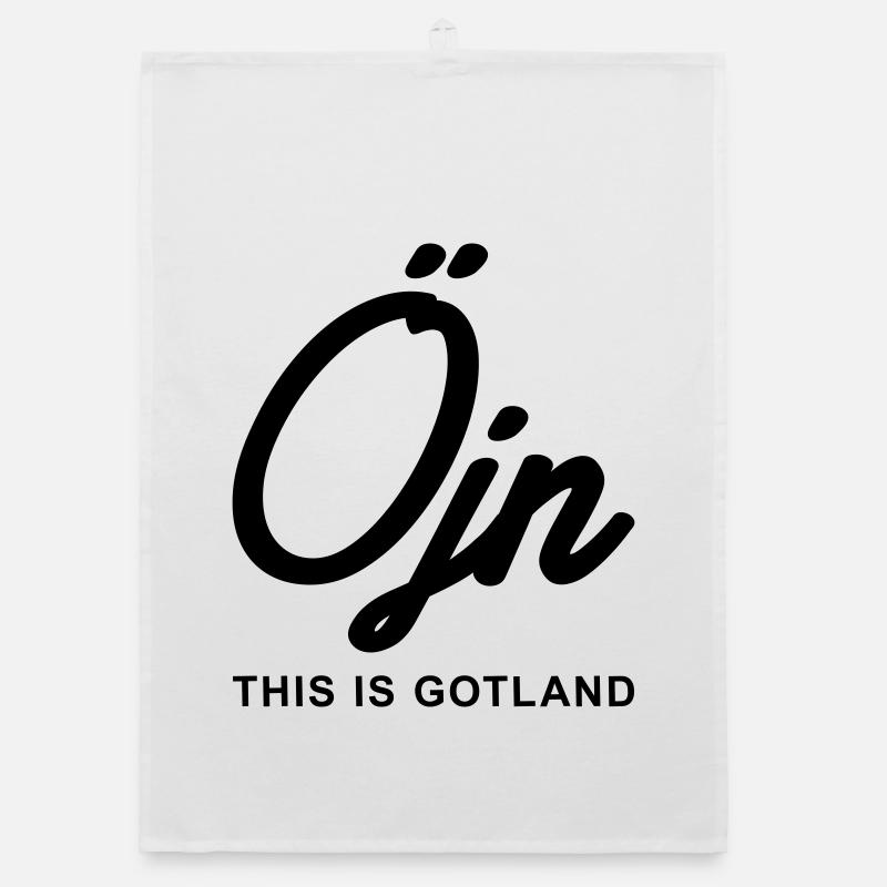 This is Gotland - Öjn Organic dish towel