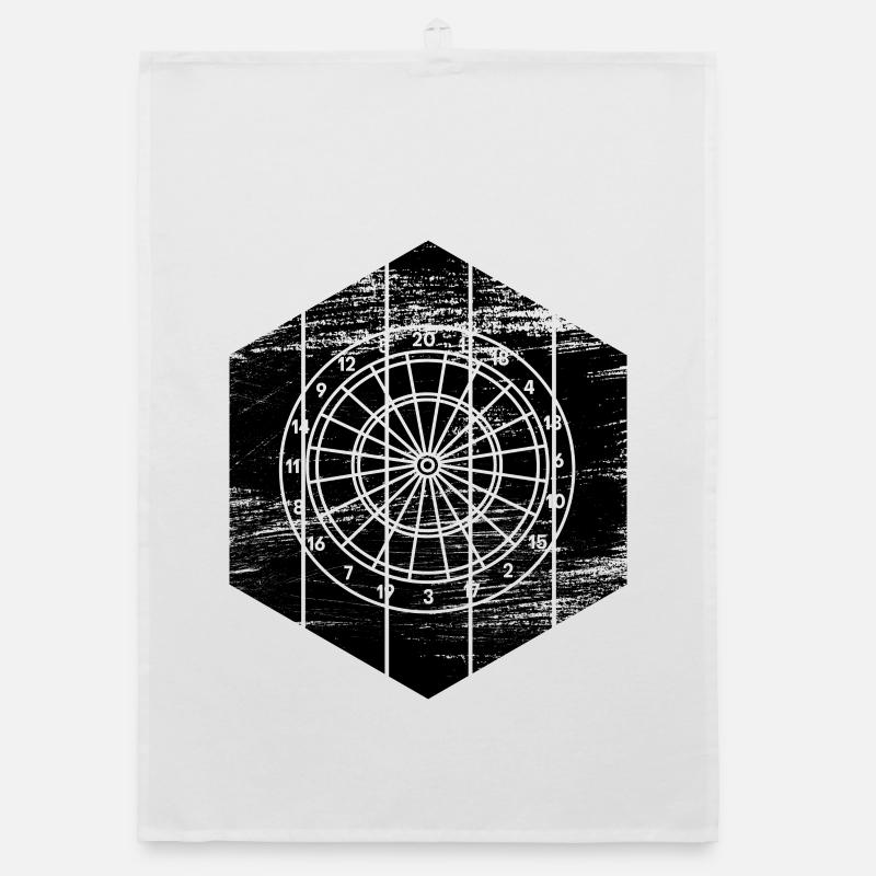 Dartboard Organic dish towel