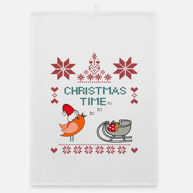 Période de Noël Torchon bio