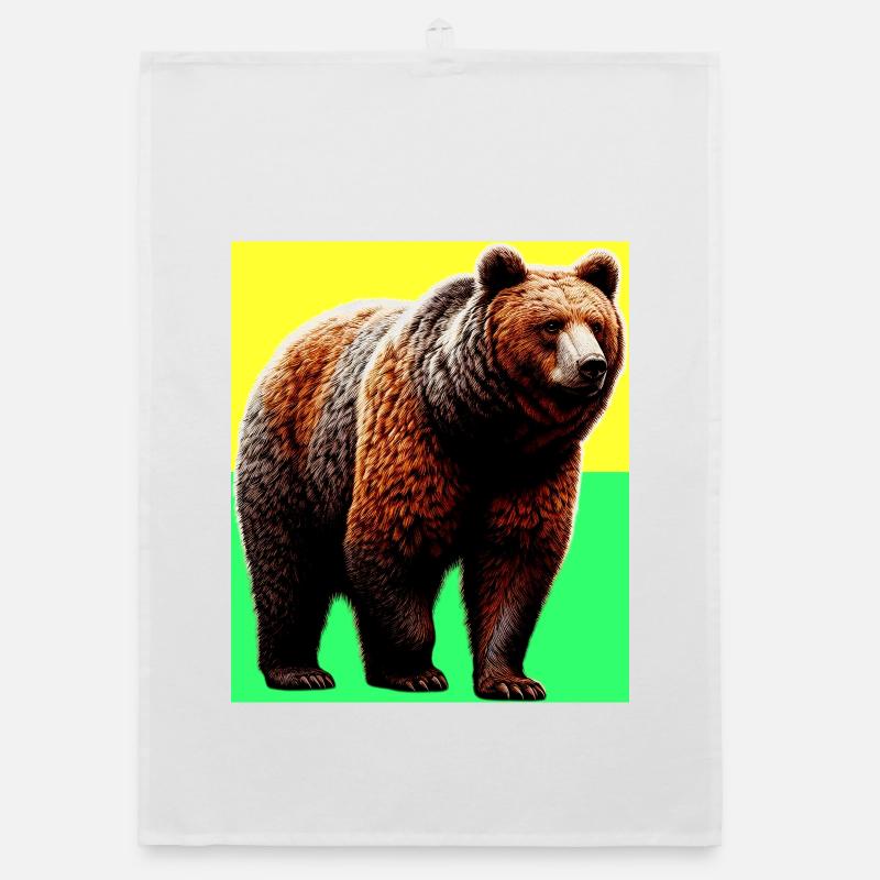 Bär Organic Geschirrtuch