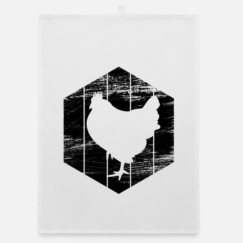 hen Organic dish towel