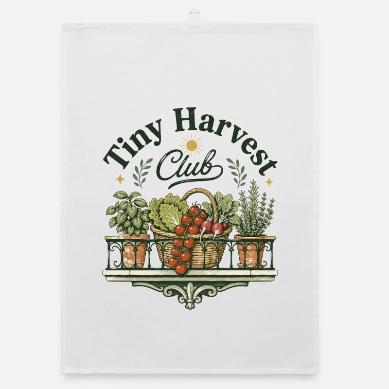 Tiny Harvest Club Organic dish towel