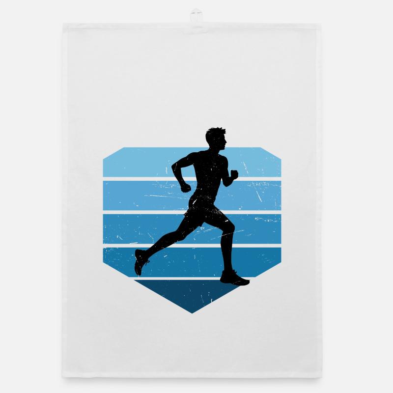 Idée cadeau pour une course à pied Torchon bio