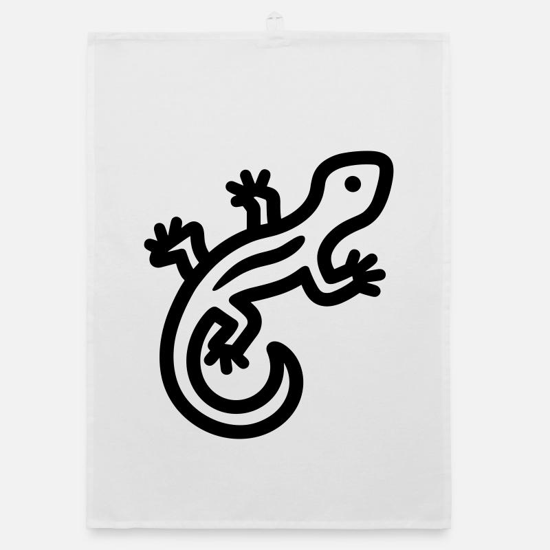 lizard Organic dish towel