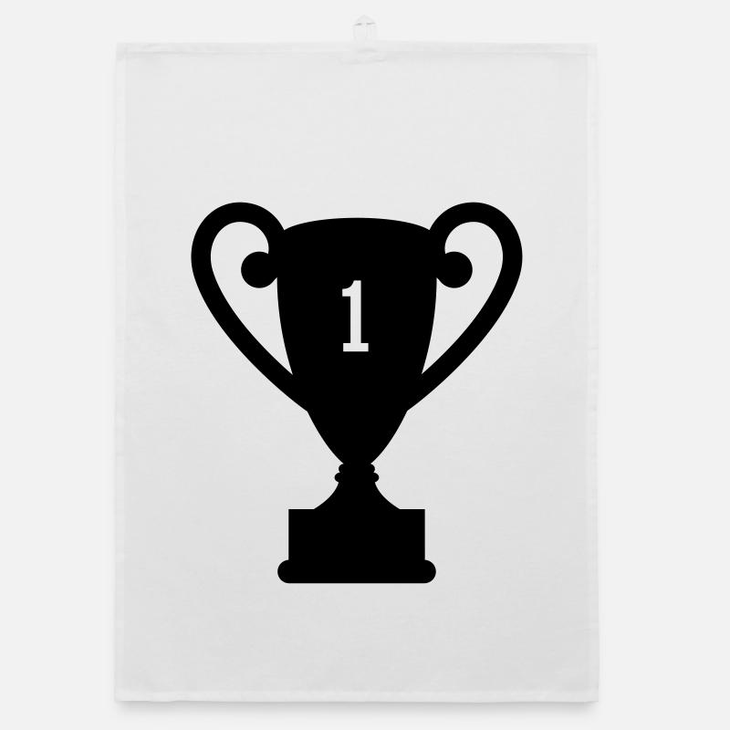 trophy award Organic dish towel