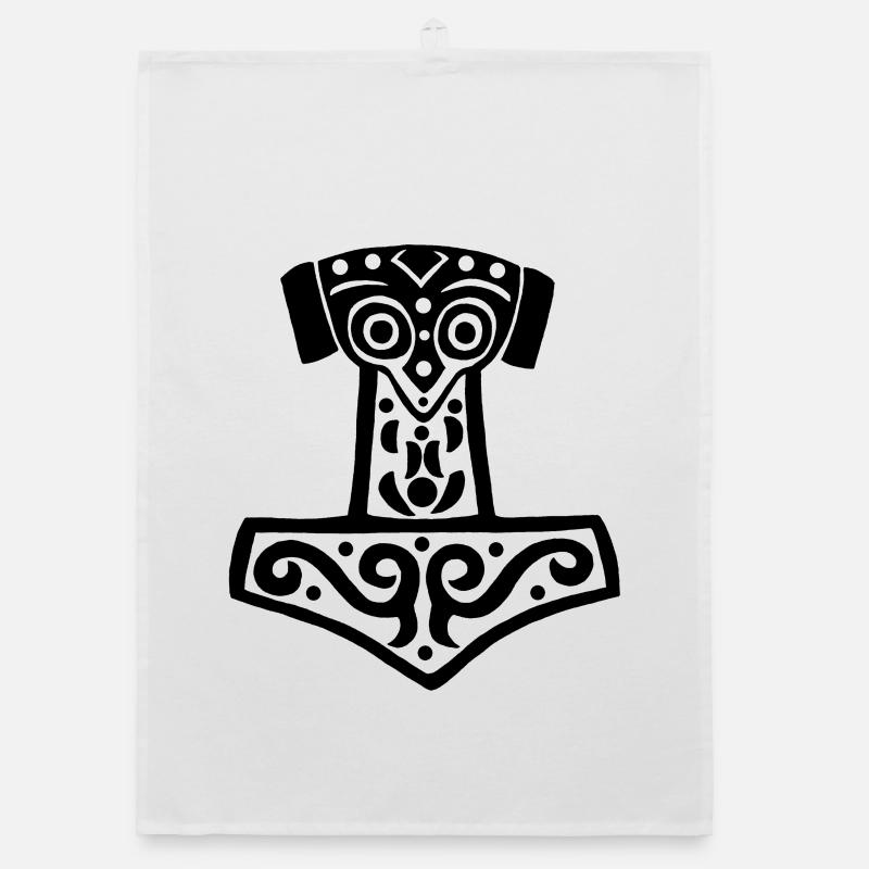 Marteau de Thor noir Torchon bio