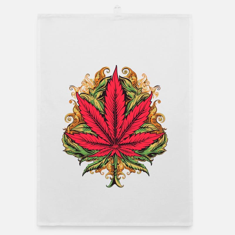 Red Maria Organic dish towel