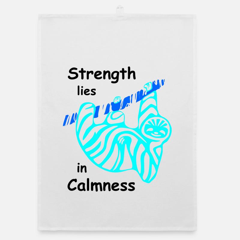 faultier calmness Organic Geschirrtuch