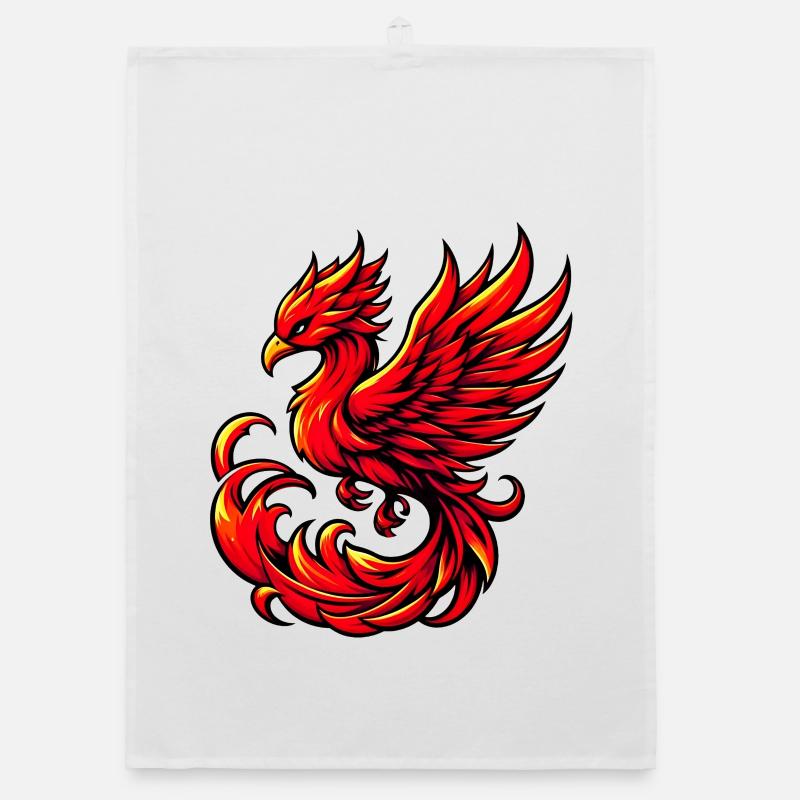Red Phoenix Organic dish towel