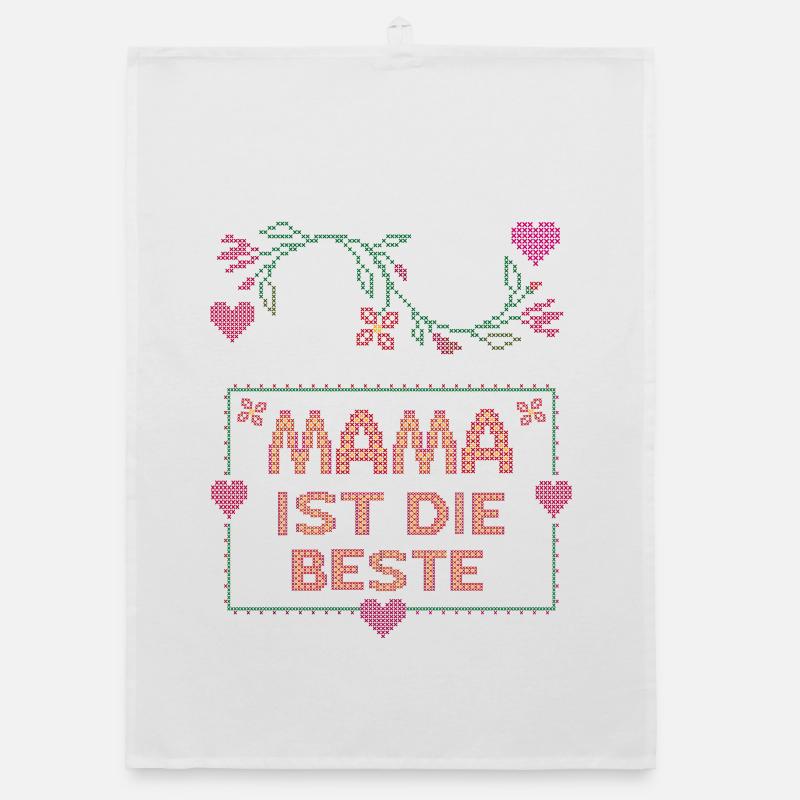 Maman est la meilleure Torchon bio