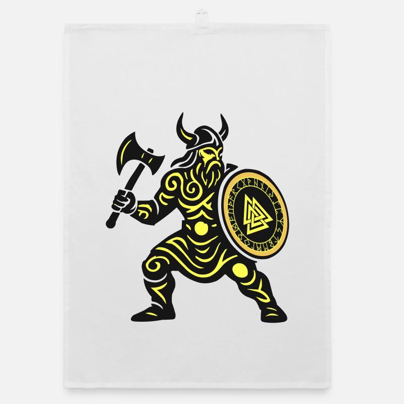 Create me a wild boar as a tribal in a W Organic dish towel