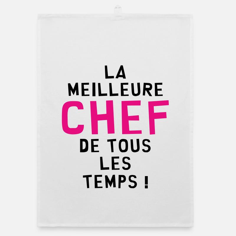 Meilleure Chef de tous les temps Torchon bio
