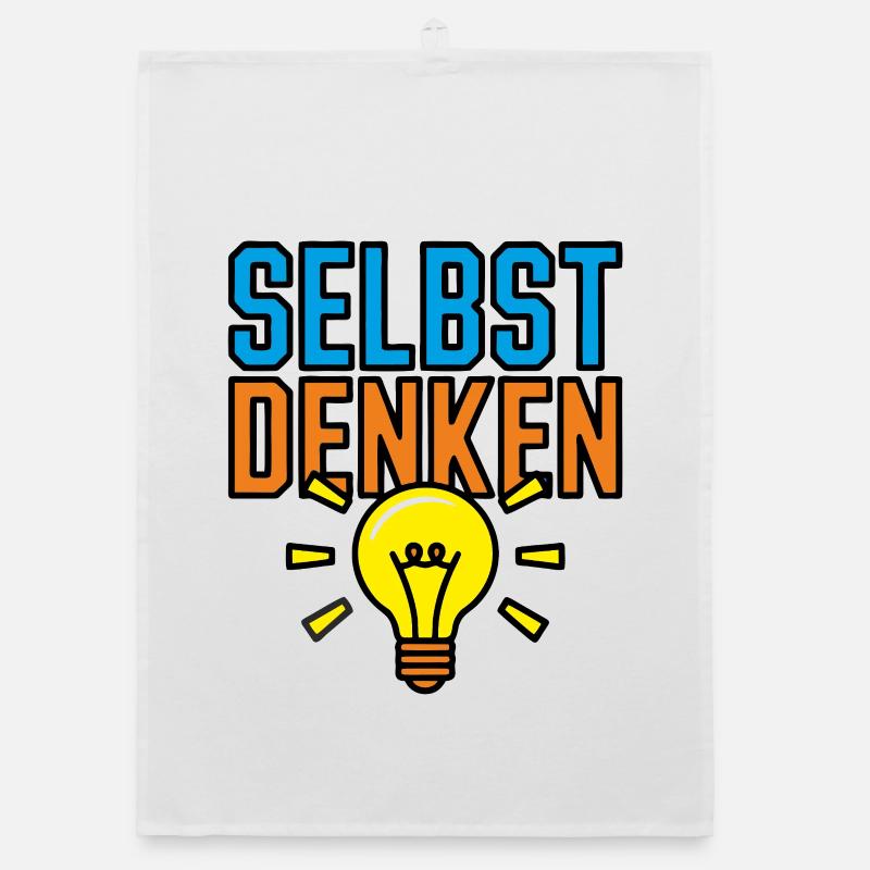 Selbst Denken Organic Geschirrtuch