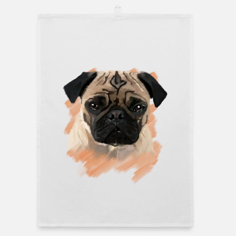 Mops Organic Geschirrtuch