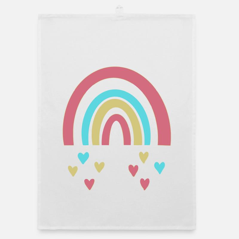 Regenbogen Organic Geschirrtuch