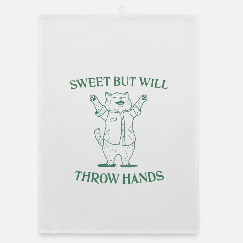 Throw Hands Organic dish towel