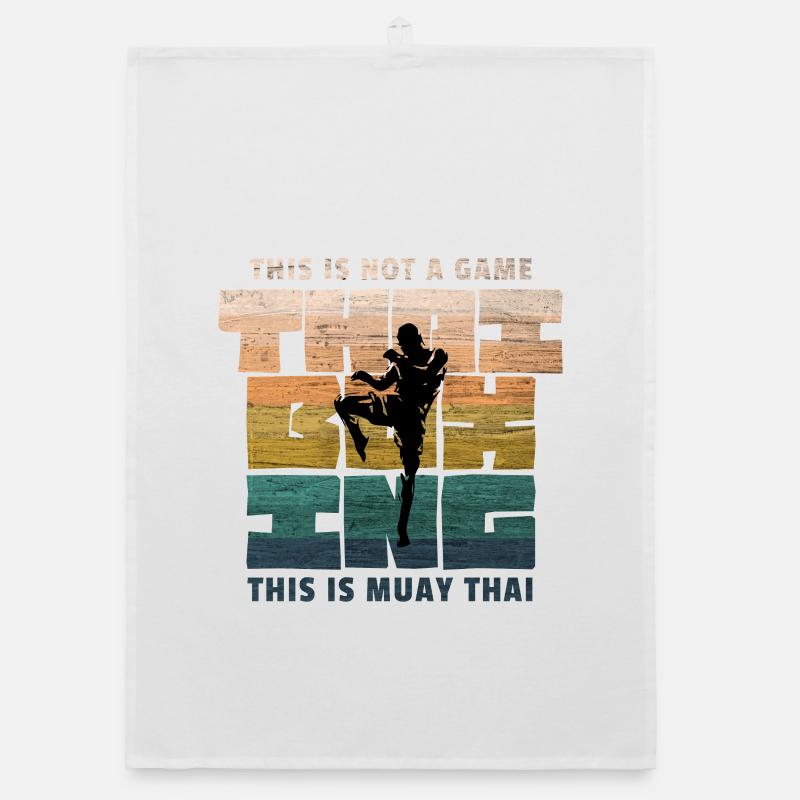 Boxe thaïlandaise, Boxe thaïlandaise, Boxe thaïlandaise Torchon bio