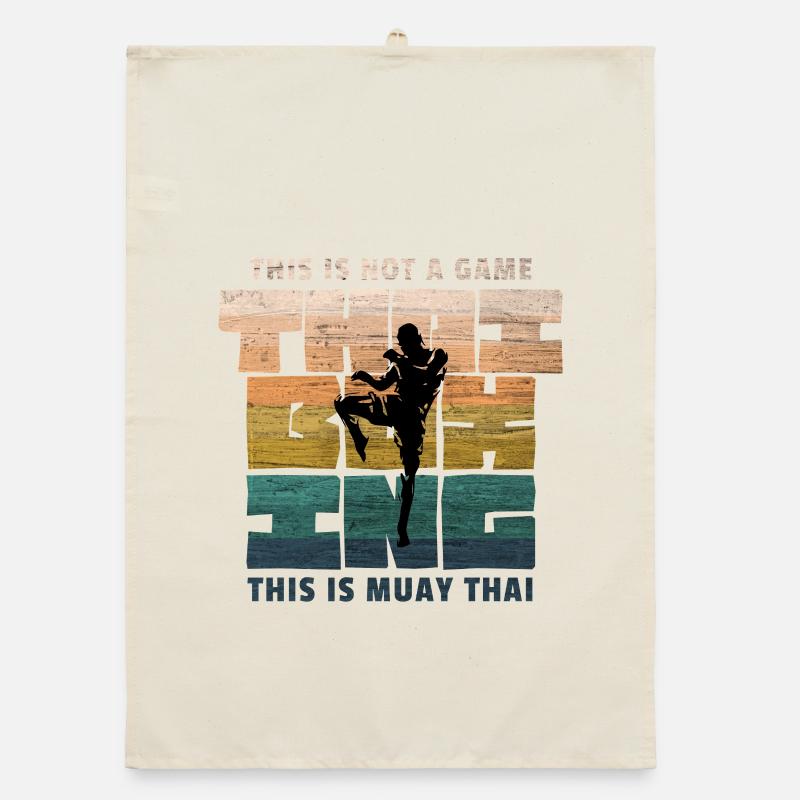 Boxe thaïlandaise, Boxe thaïlandaise, Boxe thaïlandaise Torchon bio