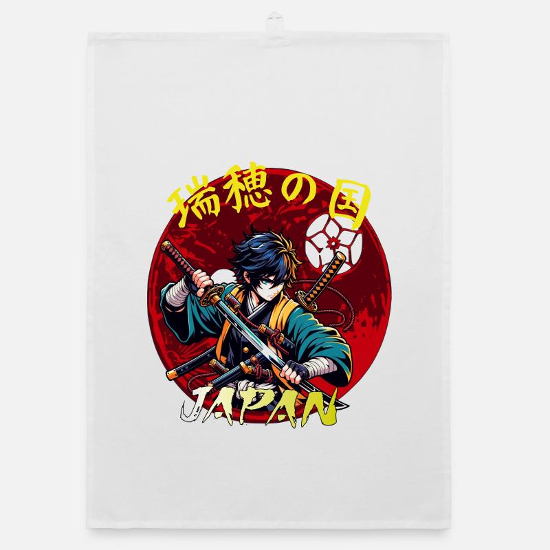 Samurai Kids Organic dish towel