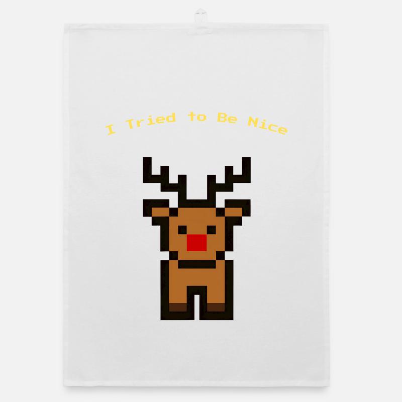 Pixel Rudolph Organic dish towel
