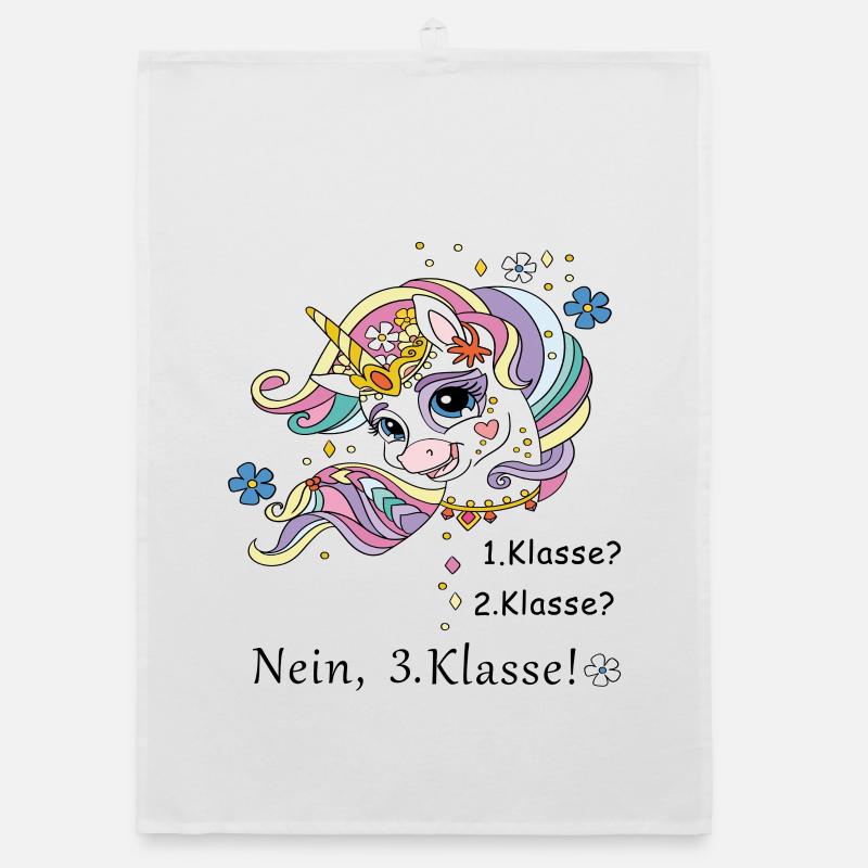 School child 3rd grade Organic dish towel