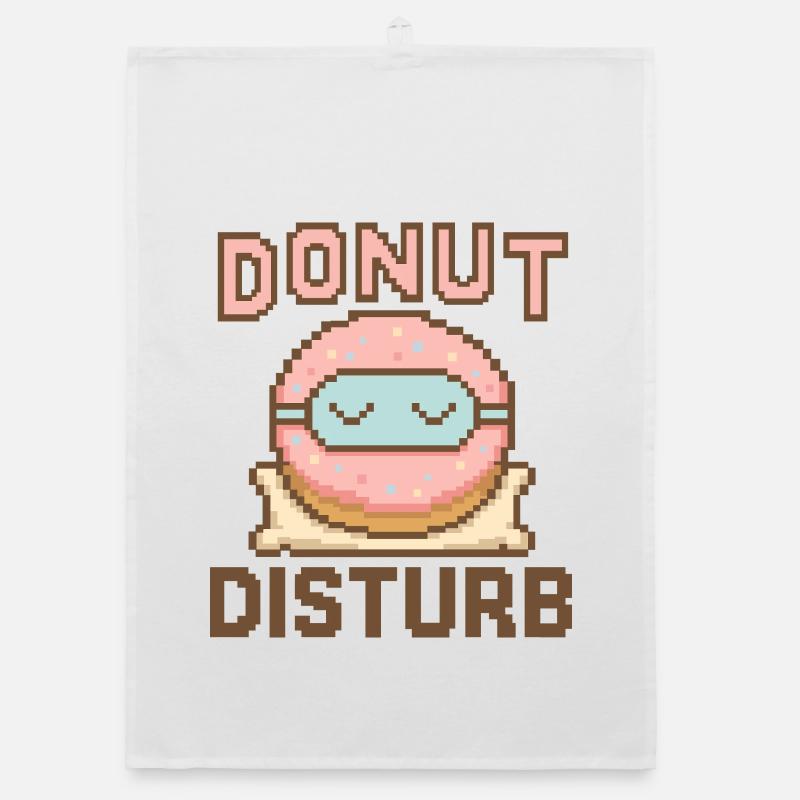 Donut Disturb – Mode Sommeil Doux Torchon bio