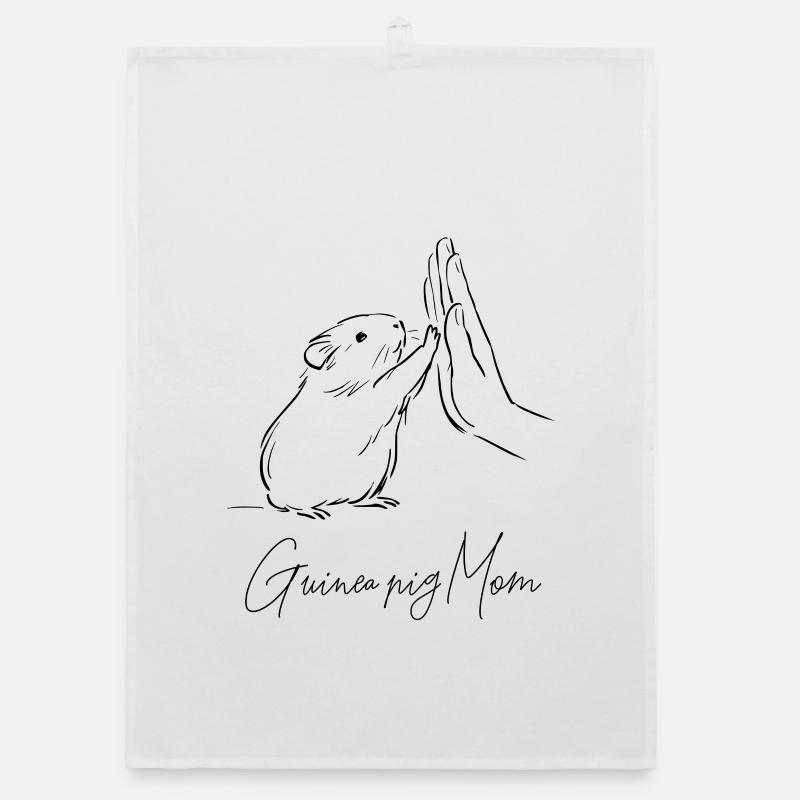 Maman cochon d’Inde Torchon bio