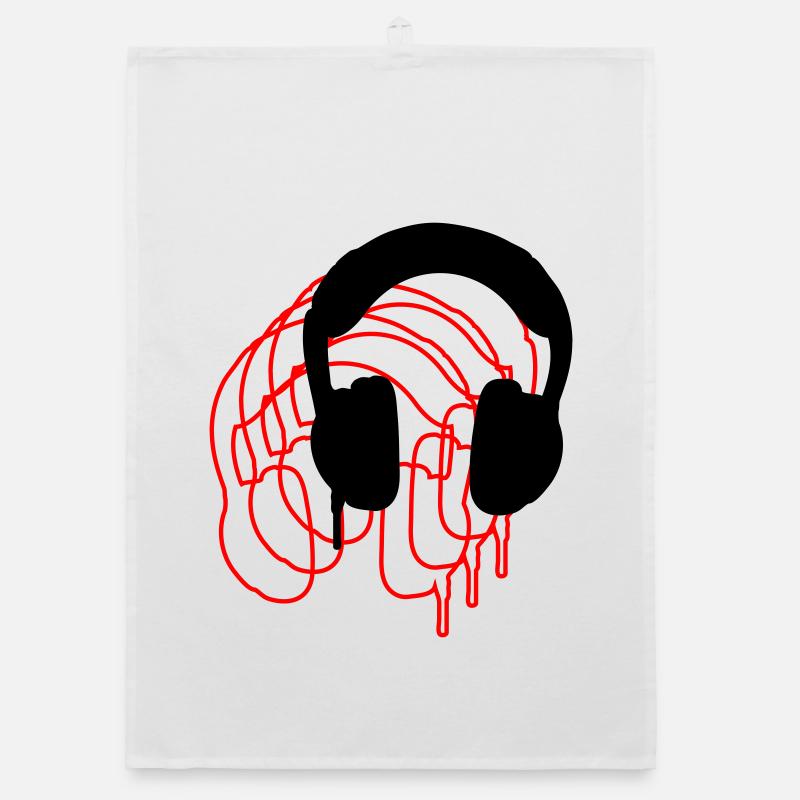 Kopfhörer Organic Geschirrtuch