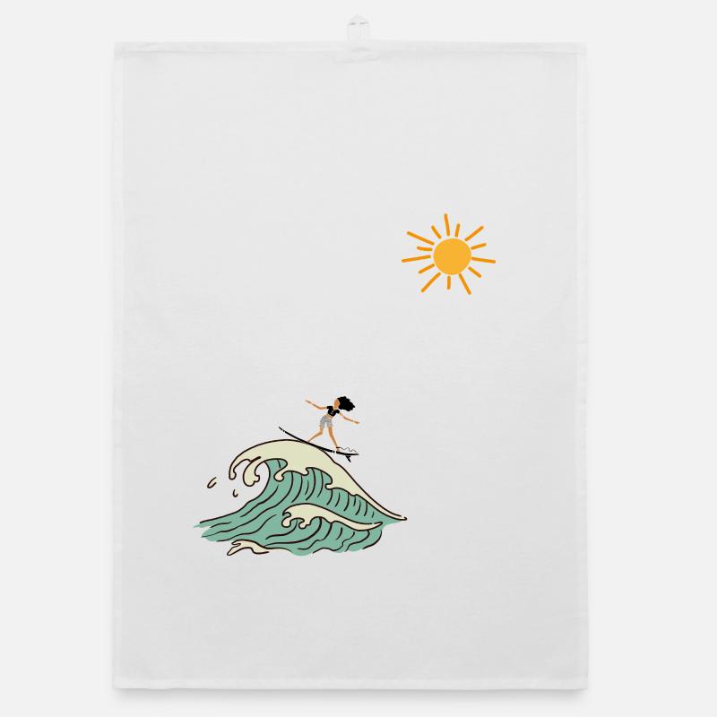 surfer Organic Geschirrtuch