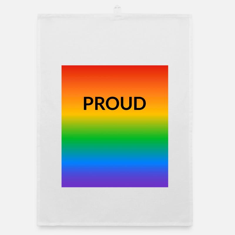 Fierté Arc-en-ciel LGBT Torchon bio