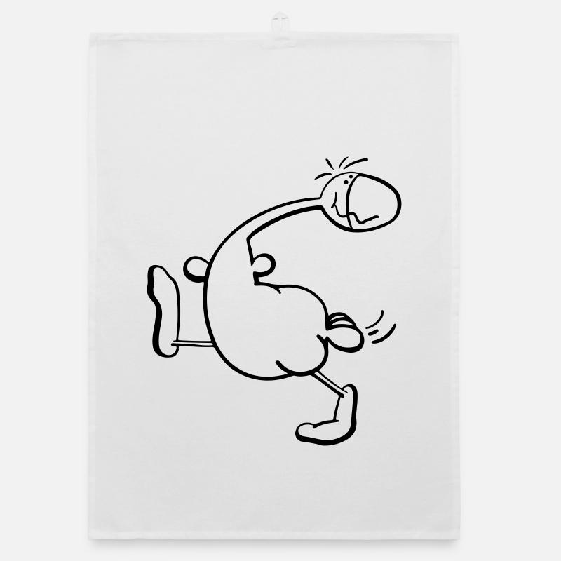 Running Duck Organic dish towel