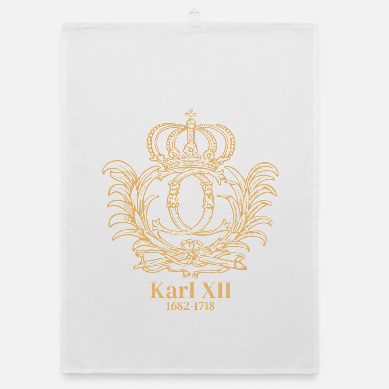 Karl XII - Monogram Organic dish towel