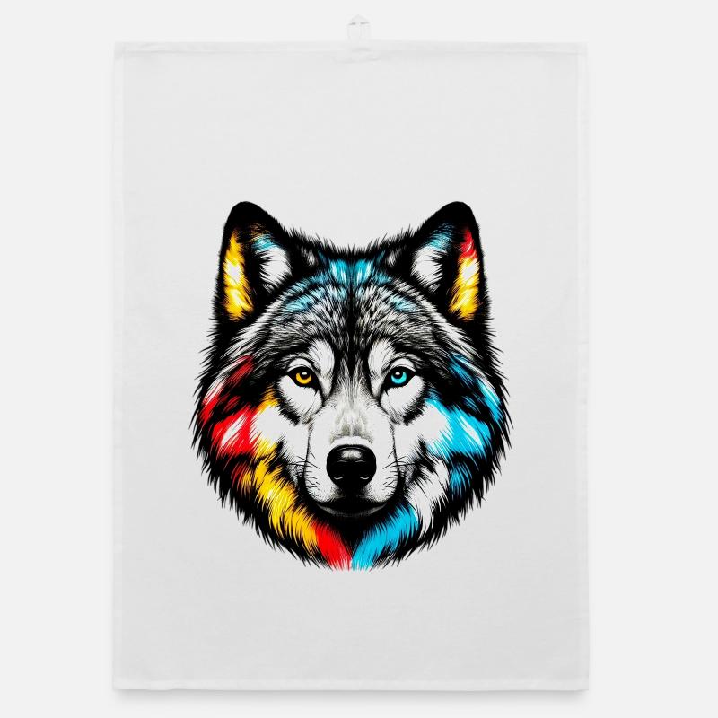 Wolf Organic Geschirrtuch